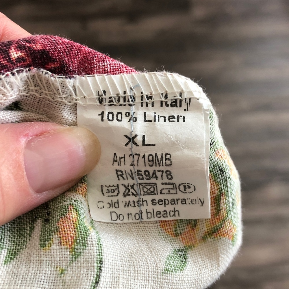Terzo Millennio Linen Dress - Picture 7 of 8